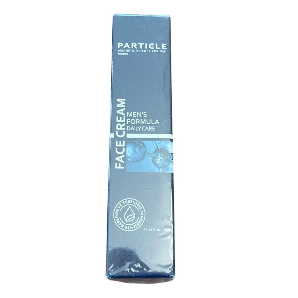 Particle Face Cream for Men 6-in-1 Daily Care Anti-Aging Formula 1.7oz 50ml NIB